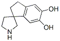 100038-04-8,Spiro[1H-indene-1,3-pyrrolidine]-5,6-diol, 2,3-dihydro- (9CI)