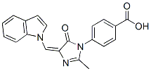 100039-63-2,4-[(4E)-4-(indol-1-ylmethylidene)-2-methyl-5-oxo-imidazol-1-yl]benzoic acid