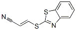 10004-56-5,Acrylonitrile, 3-(2-benzothiazolylthio)- (7CI,8CI)