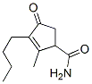 100054-95-3,2-Cyclopentene-1-carboxamide,  3-butyl-2-methyl-4-oxo-