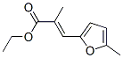 100058-86-4,2-PROPENOIC ACID, 2-METHYL-3-(5-METHYL-2-FURANYL)-, ETHYL ESTER, (2E)-