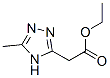 100187-10-8,Ethyl 2-(5-methyl-4H-1,2,4-triazol-3-yl)acetate