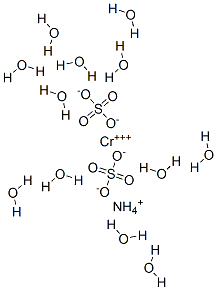 10022-47-6,AMMONIUM CHROMIUM(III) SULFATE 12-WATER