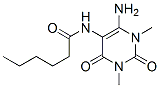 100314-00-9,Hexanamide,  N-(6-amino-1,2,3,4-tetrahydro-1,3-dimethyl-2,4-dioxo-5-pyrimidinyl)-