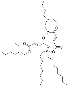 10039-33-5,2-ethylhexyl 14-ethyl-6,6-dioctyl-4,8,11-trioxo-5,7,12-trioxa-6-stannaoctadeca-2,9-dienoate