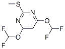 100478-25-9,4,6-BIS(DIFLUOROMETHOXY)-2-(METHYLTHIO)PYRIMIDINE