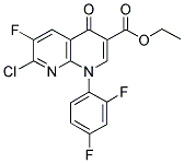 100491-29-0,ETHYL 1-(2,4-DIFLUOROPHENYL)-7-CHORO-6-FLUORO-4-OXO-HYDROPYRIDINO[2,3-B] PYRIDINE-3-CARBOXYLATE