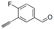 100504-75-4,Benzaldehyde, 3-ethynyl-4-fluoro- (9CI)
