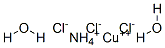 10060-13-6,Ammonium cupric chloride dihydrate