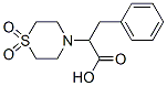 100610-68-2,2-(1,1-DIOXO-1LAMBDA6,4-THIAZINAN-4-YL)-3-PHENYLPROPANOIC ACID