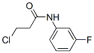 100638-26-4,3-CHLORO-N-(3-FLUOROPHENYL)PROPANAMIDE
