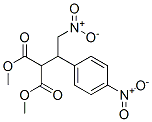 100796-42-7,PROPANEDIOIC ACID, 2-[2-NITRO-1-(4-NITROPHENYL)ETHYL]-, 1,3-DIMETHYL ESTER