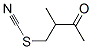 100850-70-2,Thiocyanic acid, 2-methyl-3-oxobutyl ester (9CI)