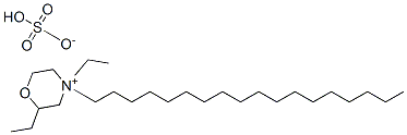 10096-64-7,ethyl 4-ethyl-4-octadecylmorpholinium sulphate