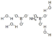 10135-84-9,AMMONIUM TETRABORATE TETRAHYDRATE