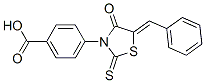 101439-76-3,4-[(5Z)-5-BENZYLIDENE-4-OXO-2-THIOXO-1,3-THIAZOLIDIN-3-YL]BENZOIC ACID