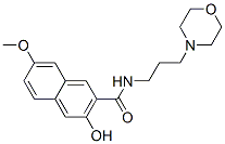 10155-49-4,3-hydroxy-7-methoxy-N-[3-(morpholino)propyl]naphthalene-2-carboxamide