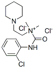101651-66-5,(2-chlorophenyl)carbamoylmethyl-methyl-[2-(3,4,5,6-tetrahydro-2H-pyrid in-1-yl)ethyl]azanium dichloride