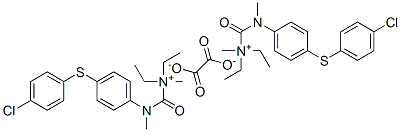 101651-67-6,[[4-(4-chlorophenyl)sulfanylphenyl]-methyl-carbamoyl]methyl-diethyl-az anium, 2-hydroxy-2-oxo-acetate