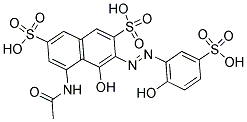 101708-53-6,1-HYDROXY-2-(2-HYDROXY-5-SULFO-PHENYLAZO)-3,6-DISULFO-8-ACETAMINO-NAPHTHALINE