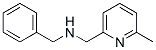 101938-10-7,BENZYL-(6-METHYL-PYRIDIN-2-YLMETHYL)-AMINE