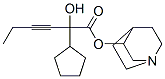 101952-37-8,1-azabicyclo[2.2.2]oct-8-yl 2-cyclopentyl-2-hydroxy-hex-3-ynoate