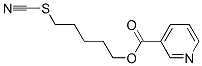 101952-79-8,5-thiocyanatopentyl pyridine-3-carboxylate