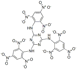 10201-29-3,N,N',N''-tris(2,4,6-trinitrophenyl)-1,3,5-triazine-2,4,6-triamine