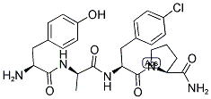 102029-97-0,TYR-D-ALA-P-CHLORO-PHE-PRO-NH2