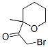 102124-62-9,Ethanone, 2-bromo-1-(tetrahydro-2-methyl-2H-pyran-2-yl)- (9CI)
