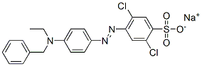 10214-07-0,sodium 4-[[4-[benzyl(ethyl)amino]phenyl]azo]-2,5-dichlorobenzenesulphonate