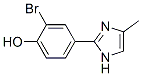 102151-30-4,2-BROMO-4-(4-METHYL-1H-IMIDAZOL-2-YL)-PHENOL