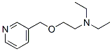 102206-54-2,N,N-diethyl-2-(pyridin-3-ylmethoxy)ethanamine
