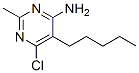 102207-71-6,6-chloro-2-methyl-5-pentyl-pyrimidin-4-amine