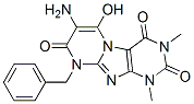 102212-59-9,Pyrimido[2,1-f]purine-2,4,8(1H,3H,9H)-trione,  7-amino-6-hydroxy-1,3-dimethyl-9-(phenylmethyl)-