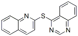 102244-03-1,4-quinolin-2-ylsulfanylquinazoline