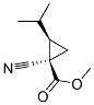 102363-74-6,Cyclopropanecarboxylic acid, 1-cyano-2-(1-methylethyl)-, methyl ester, cis- (9CI)