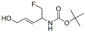 102420-42-8,Carbamic acid, [1-(fluoromethyl)-4-hydroxy-2-butenyl]-, 1,1-dimethylethyl ester,