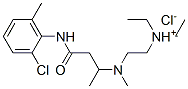 102489-51-0,2-[(2-chloro-6-methyl-phenyl)carbamoylmethyl-propan-2-yl-amino]ethyl-d iethyl-azanium chloride
