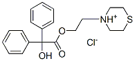 102516-84-7,2-(1-thia-4-azoniacyclohex-4-yl)ethyl 2-hydroxy-2,2-diphenyl-acetate c hloride