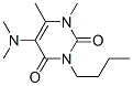 102613-20-7,3-butyl-5-dimethylamino-1,6-dimethyl-pyrimidine-2,4-dione