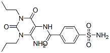 102613-61-6,Benzamide,  4-(aminosulfonyl)-N-(6-amino-1,2,3,4-tetrahydro-2,4-dioxo-1,3-dipropyl-5-pyrimidinyl)-