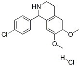 10268-27-6,1-(4-CHLOROPHENYL)-6,7-DIMETHOXY-1,2,3,4-TETRAHYDROISOQUINOLINE HYDROCHLORIDE