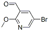 103058-87-3,5-BROMO-2-METHOXY-PYRIDINE-3-CARBALDEHYDE