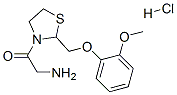 103182-70-3,2-amino-1-[2-[(2-methoxyphenoxy)methyl]thiazolidin-3-yl]ethanone hydro chloride