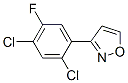 103318-73-6,3-(2,4-DICHLORO-5-FLUOROPHENYL)ISOXAZOLE