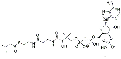 103404-68-8,ISOVALERYL COENZYME A LITHIUM SALT (C5:0)