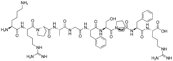 103545-18-2,H-LYS-ARG-PRO-ALA-GLY-PHE-SER-PRO-PHE-ARG-OH