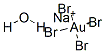 10378-49-1,SODIUM TETRABROMOAURATE(III) HYDRATE