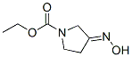 103831-09-0,1-Pyrrolidinecarboxylic  acid,  3-(hydroxyimino)-,  ethyl  ester